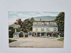Vykort Manchester Center, Vt. Colburn House.