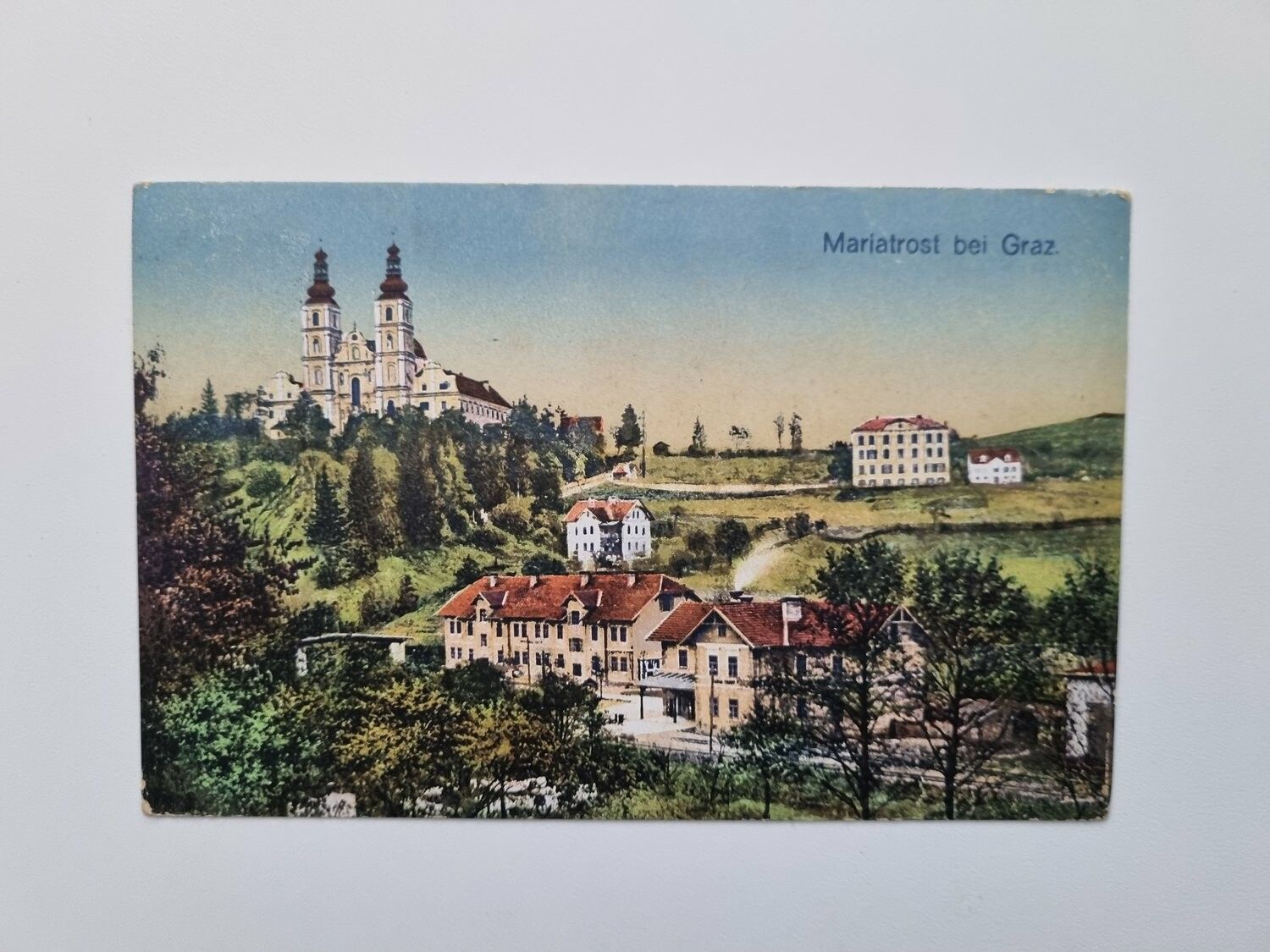 Vykort Mariatrost bei Graz