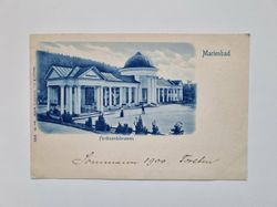 Vykort Marienbad Ferdinandsbrunnen, 1900