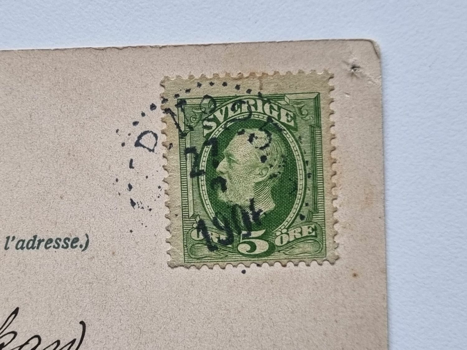 Vykort Marstrand Kvällsmotiv 1906