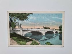 Vykort Michigan Street Bridge