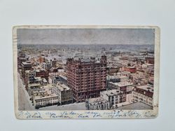 Vykort Minneapolis MN-Minnesota, Birds Eye View 1904