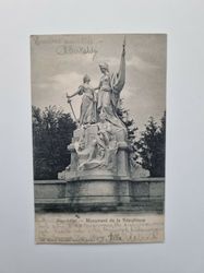 Vykort Monument à la République, 1904