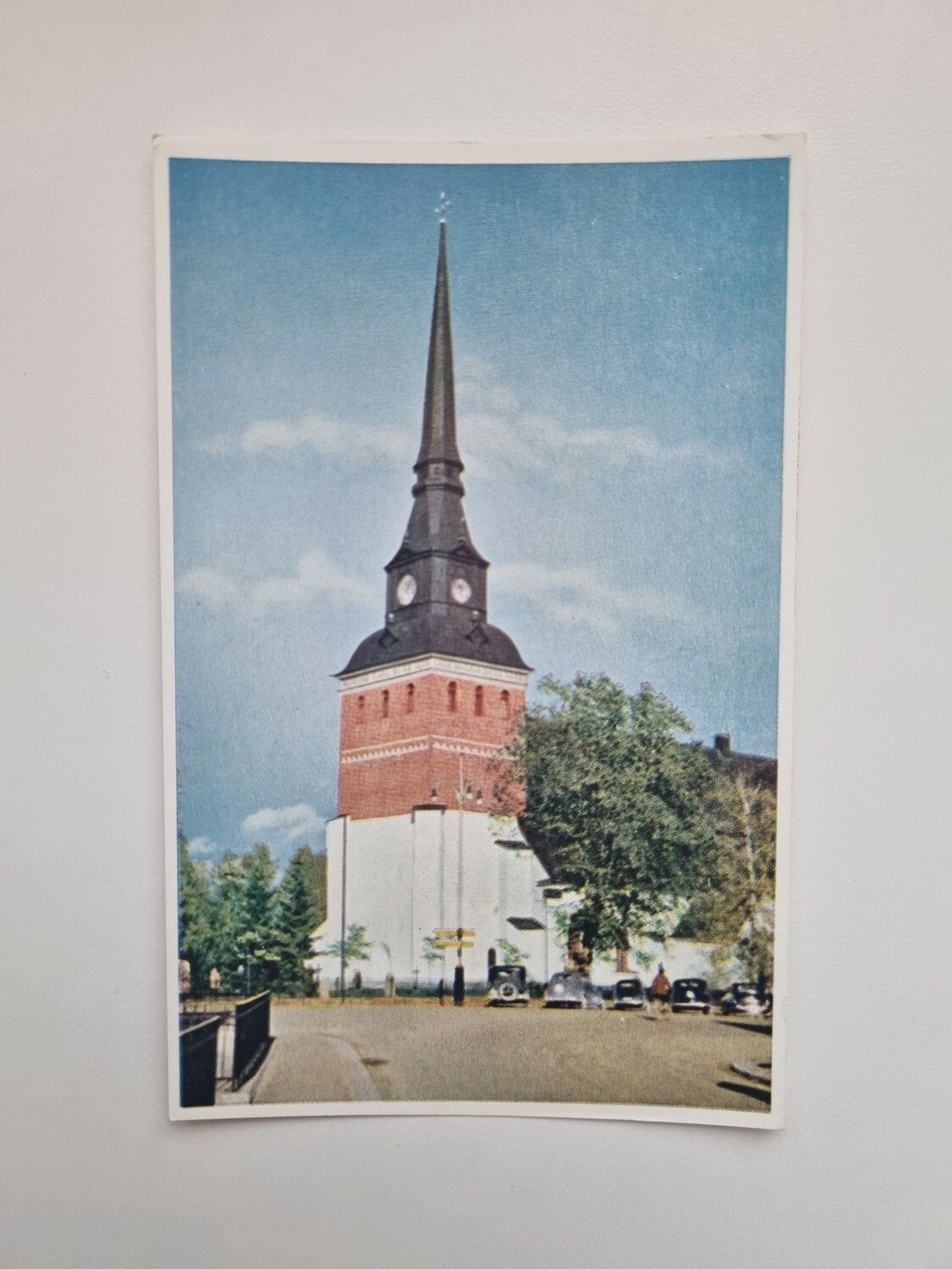 Vykort Mora Kyrka
