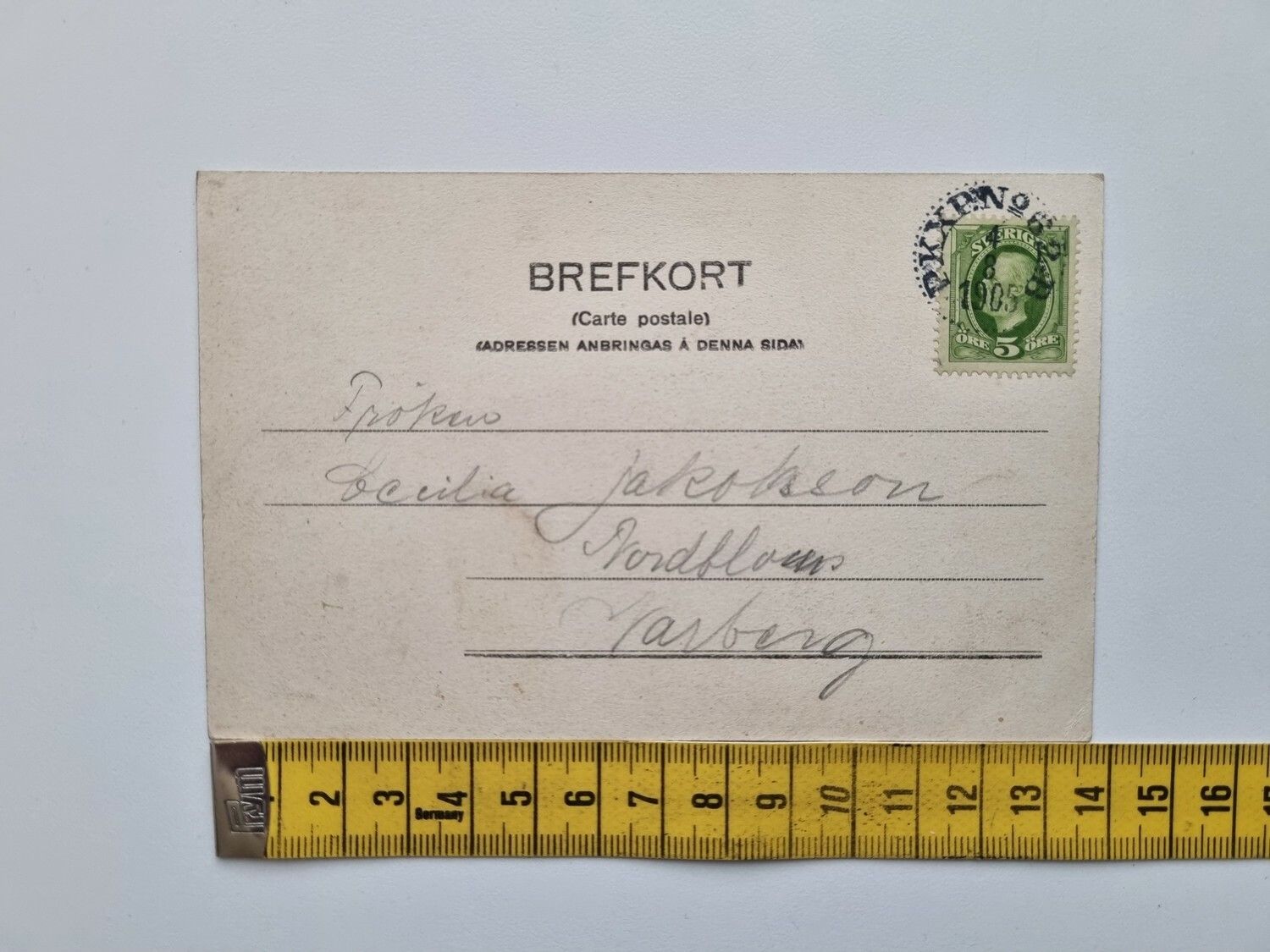 Vykort MOTIV FRÅN VISLANDA, 1905