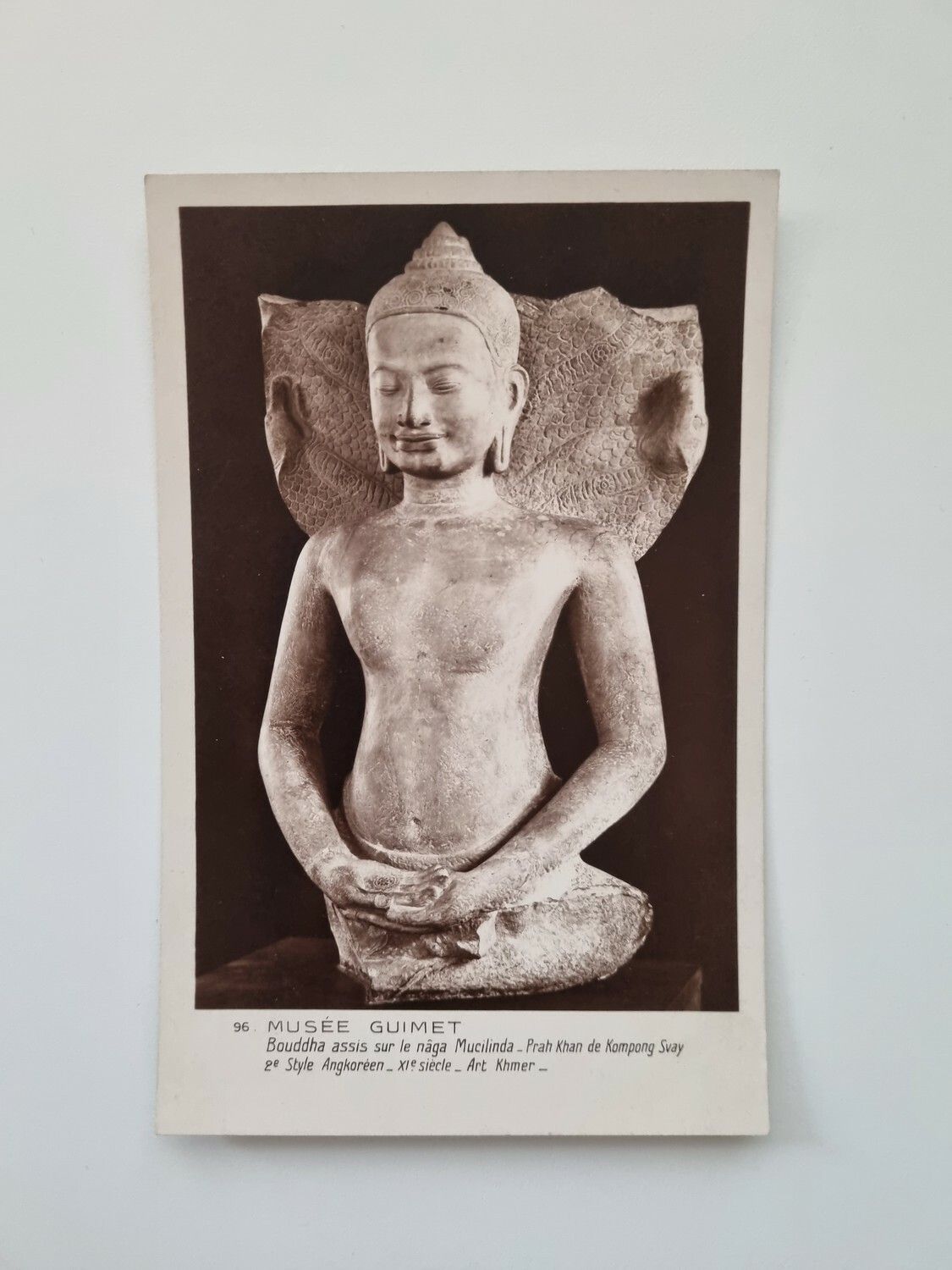 Vykort MUSÉE GUIMET Bouddha / Buddha