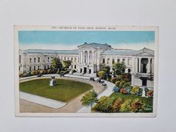 Vykort MUSEUM OF FINE ARTS, BOSTON, MASS. 1928