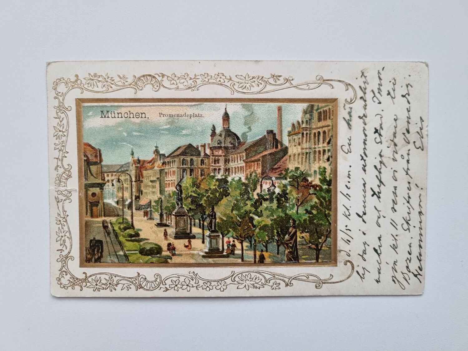 Vykort München, Promenadeplatz