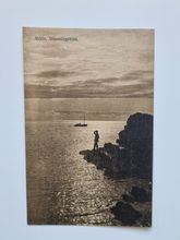 Vykort Mölle, stämningsbild, 1916