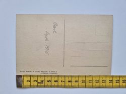 Vykort Mölle. Storm vid Åkersberget, 1916