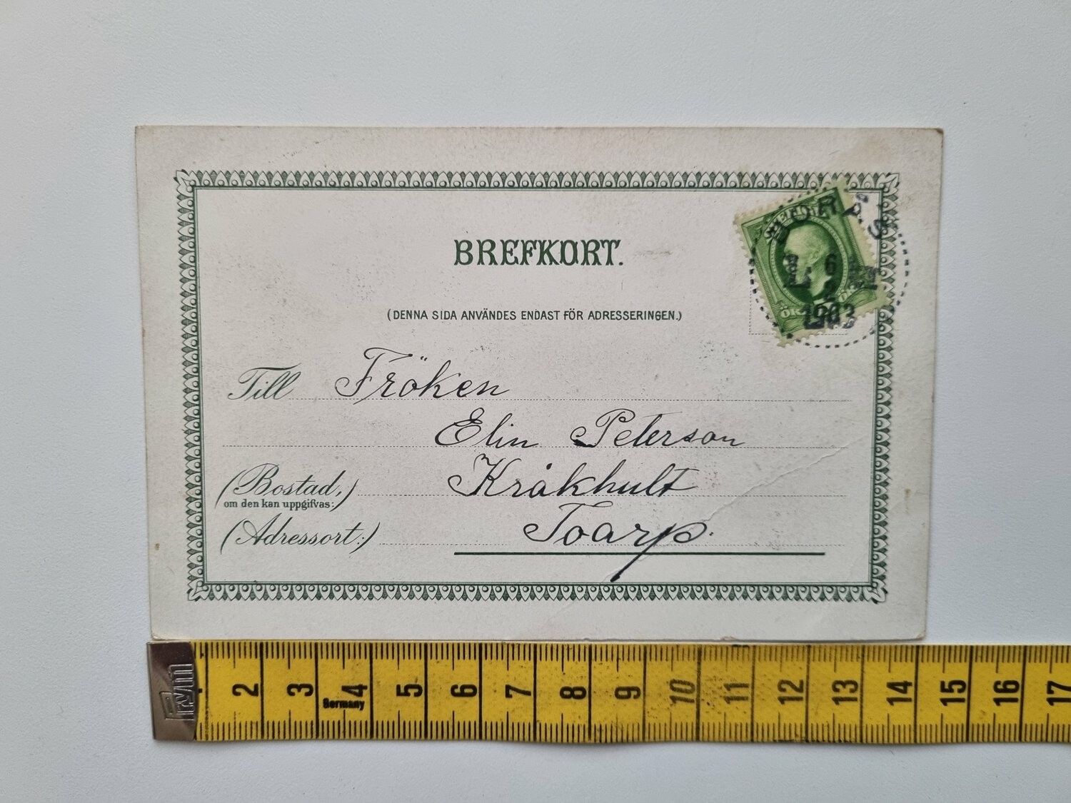 Vykort Mösseberg 1903