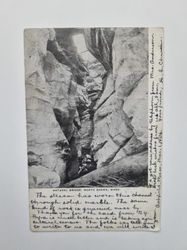 Vykort NATURAL BRIDGE, NORTH ADAMS, MASS 1906