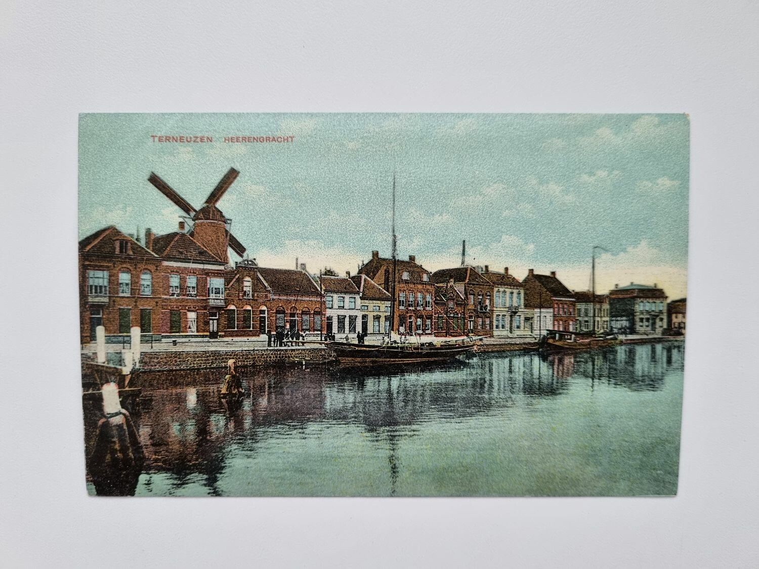 Vykort TERNEUZEN HEERENGRACHT