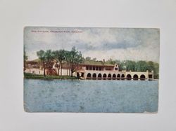 Vykort NEW PAVILION, DOUGLASS PARK, CHICAGO, 1910