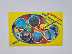 Vykort NEW YORK CITY