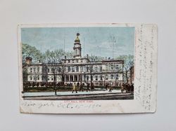 Vykort New York City Hall, 1906