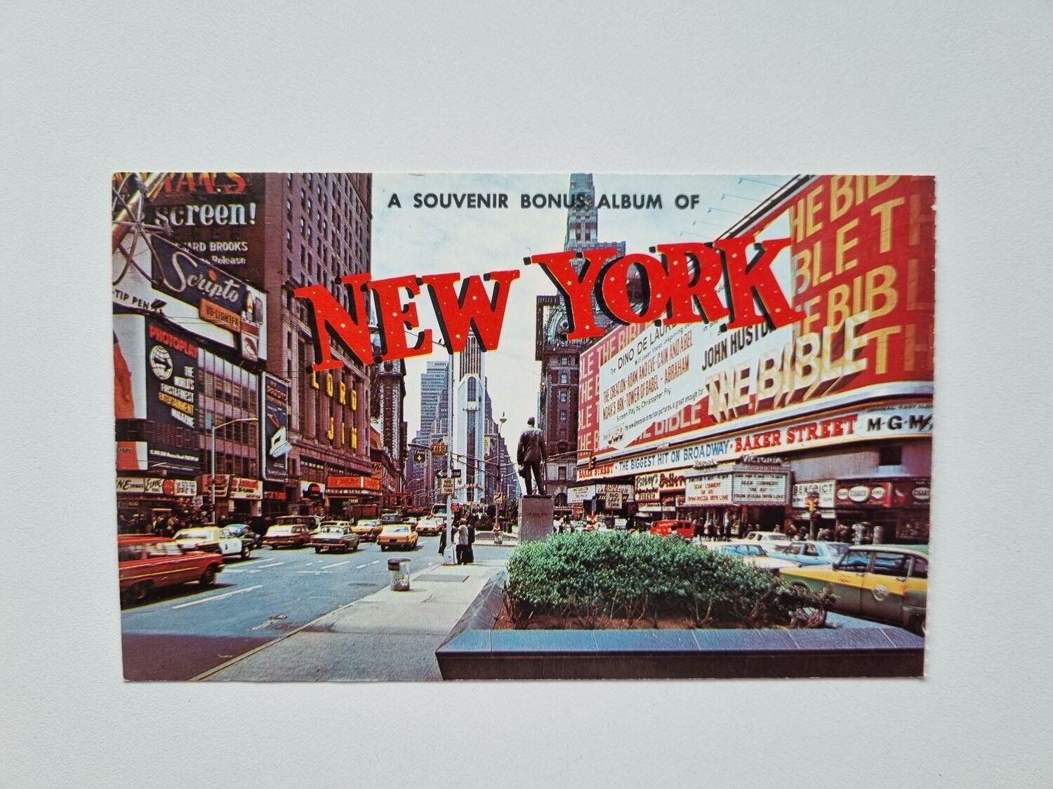 Vykort NEW YORK CITY