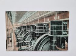 Vykort New York Subway Powerhouse