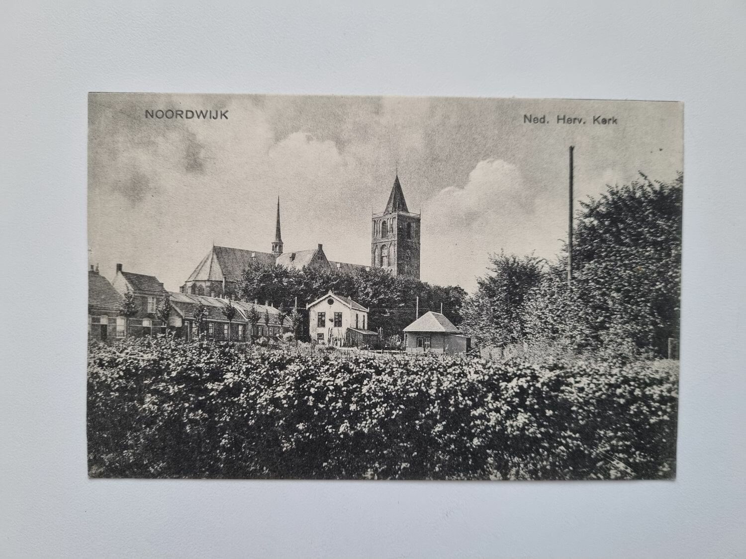 Vykort NOORDWIJK Ned. Herv. Kerk