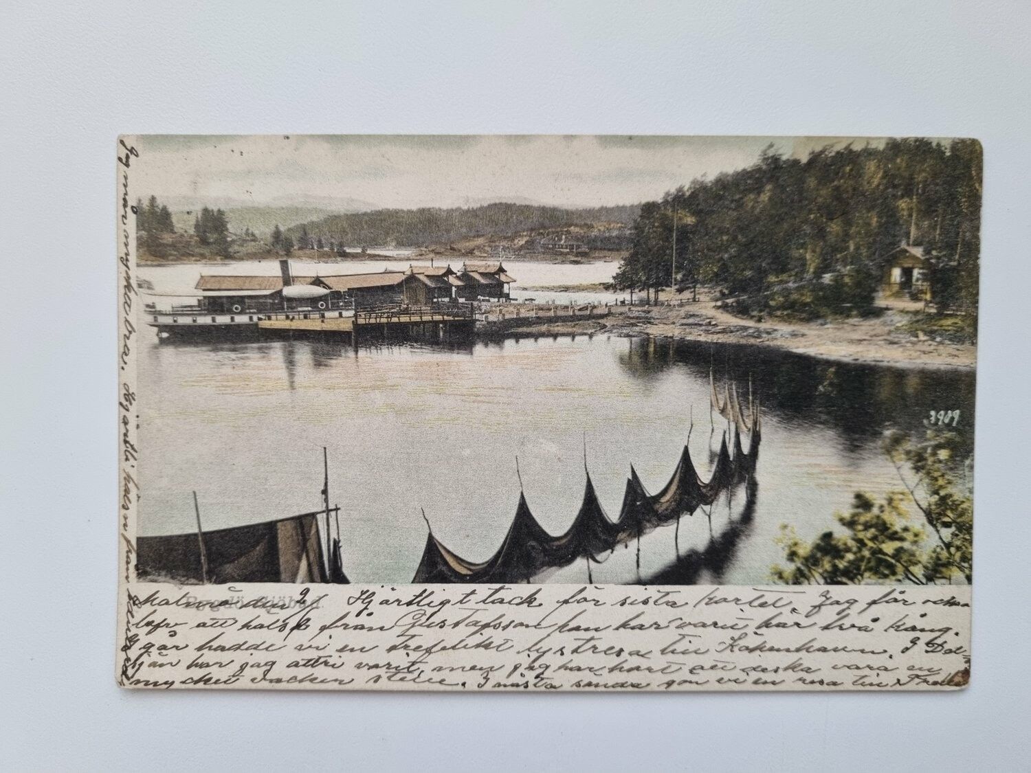 Vykort Norge, Bygdøy sjøbad, 1903