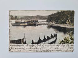 Vykort Norge, Bygdøy sjøbad, 1903