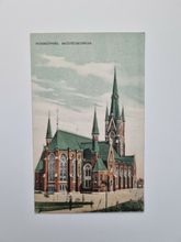 Vykort NORRKÖPING. MATHEUSKYRKAN, 1906