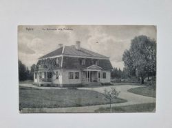 Vykort Nybro Fru Böhlmarks villa, Pukeberg, 1918