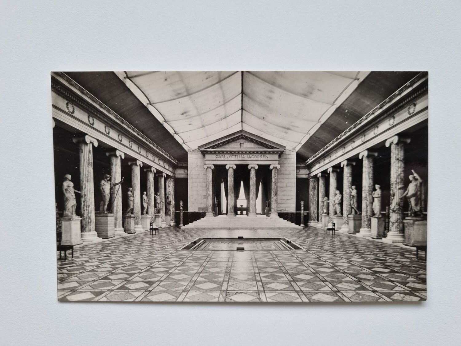 Vykort NY CARLSBERG GLYPTOTEK.