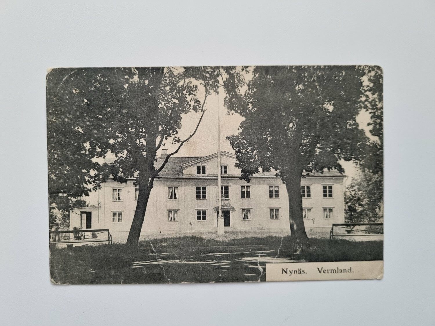 Vykort Nynäs. Vermland, 1913
