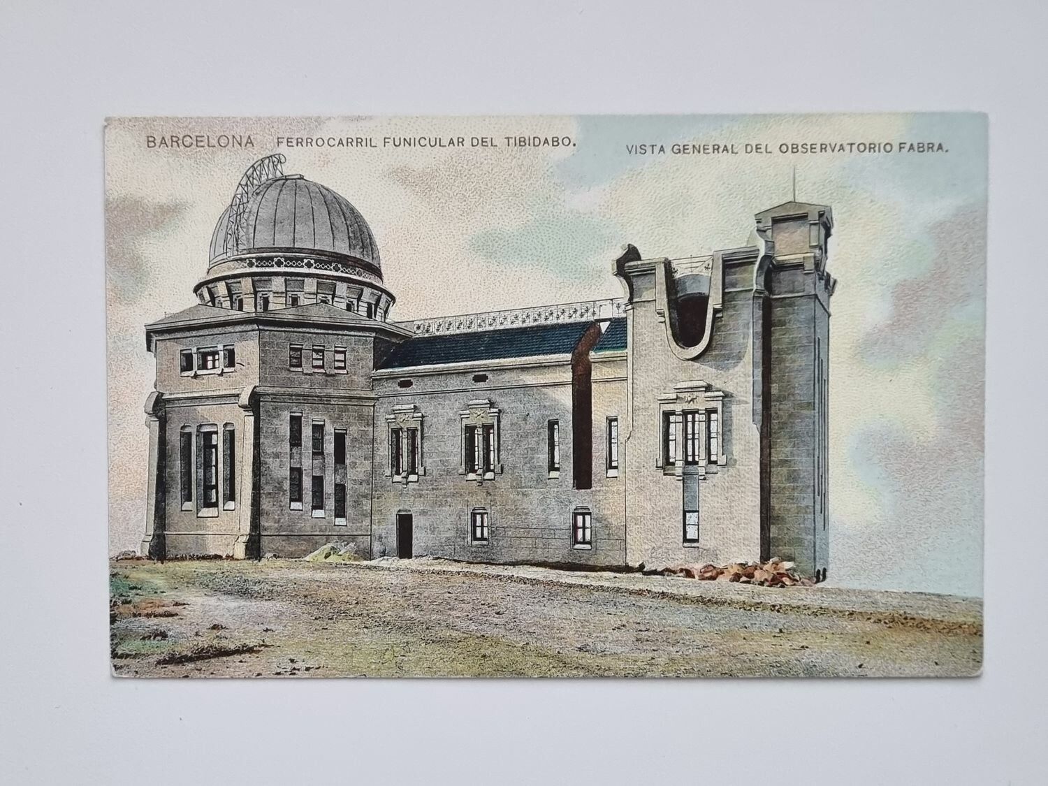 Vykort Observatori Fabra, Barelona