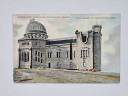 Vykort Observatori Fabra, Barelona