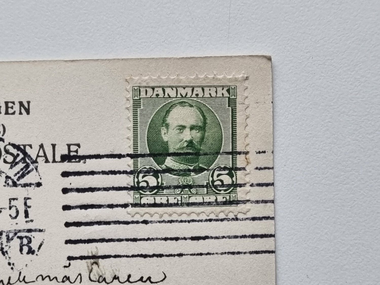 Vykort Observatoriet København, 1910