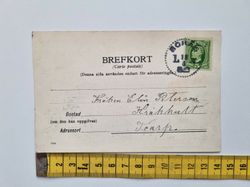 Vykort Officerspaviljongen, Fristads hed 1903