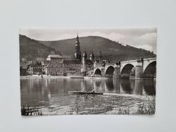 Vykort Old Bridge Heidelberg
