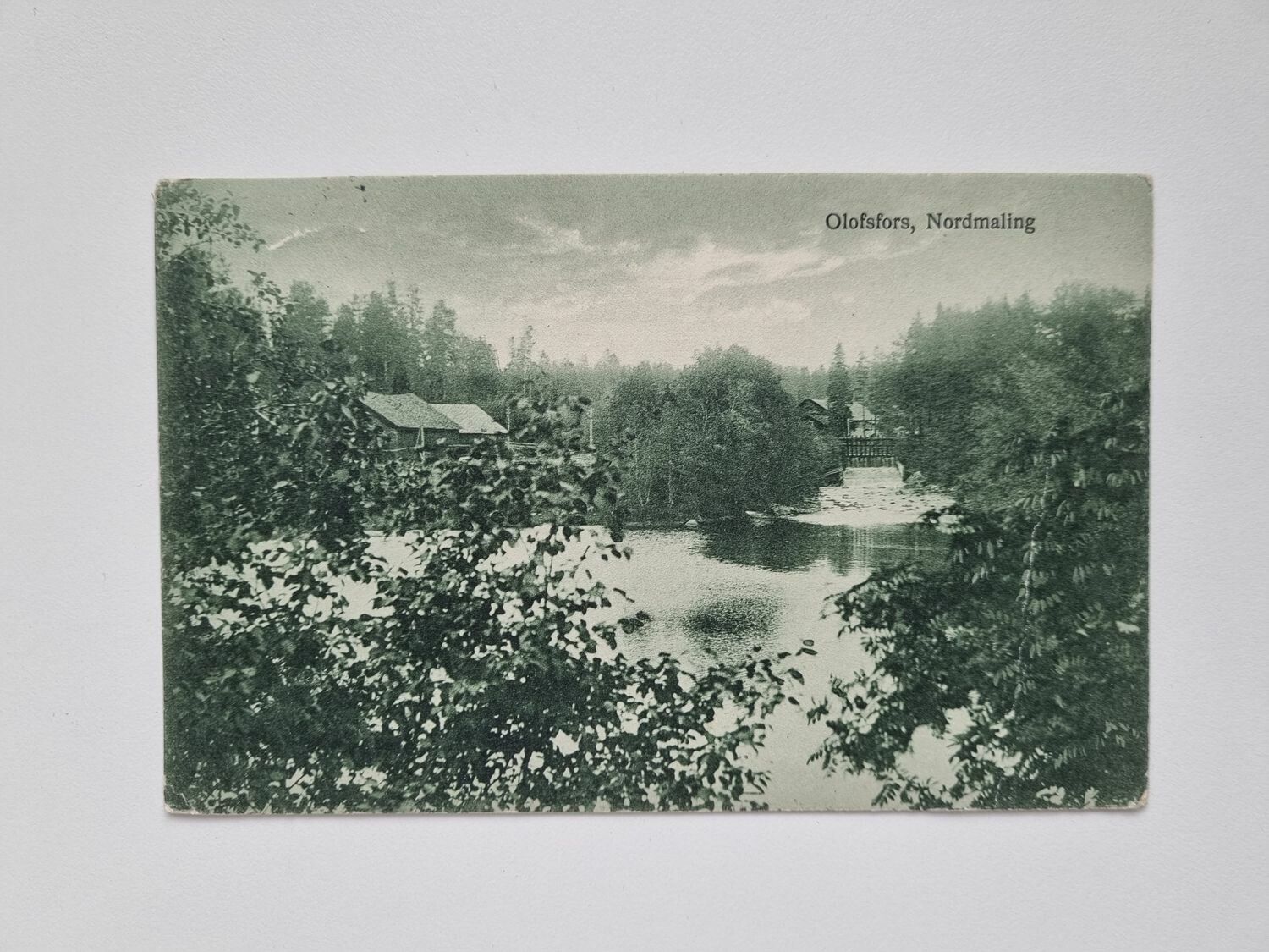 Vykort Olofsfors, Nordmaling