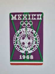 Vykort Olympic Games Mexico 1968