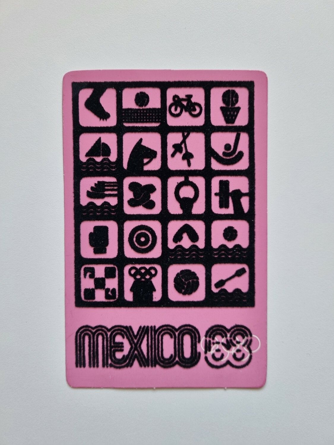 Vykort OS i Mexico 1968