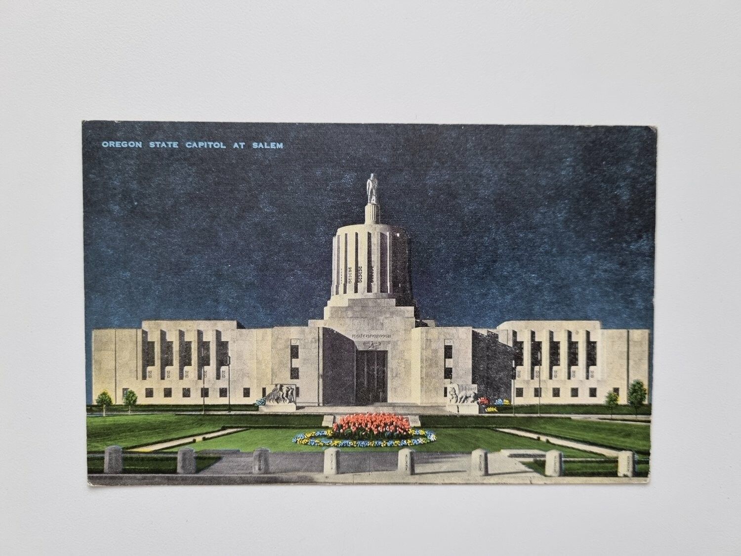 Vykort Oregon State Capitol
