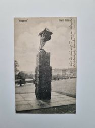 Vykort "Vingarne" Karl Mille