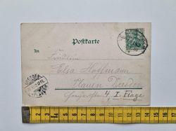 Vykort Palmengarten Frankfurt, 1900