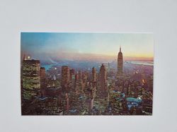 Vykort Panorama of the New York City Skyline