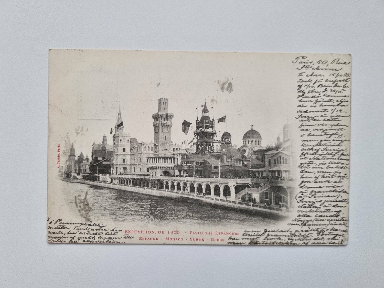 Vykort PARIS EXPOSITION DE 1900. PAVILLONS ÉTRANGERS - 1900