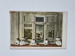 Vykort PARSI FIRE TEMPLE, BOMBAY