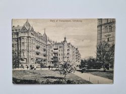 Vykort Parti af Vasaplatsen, Göteborg 1916
