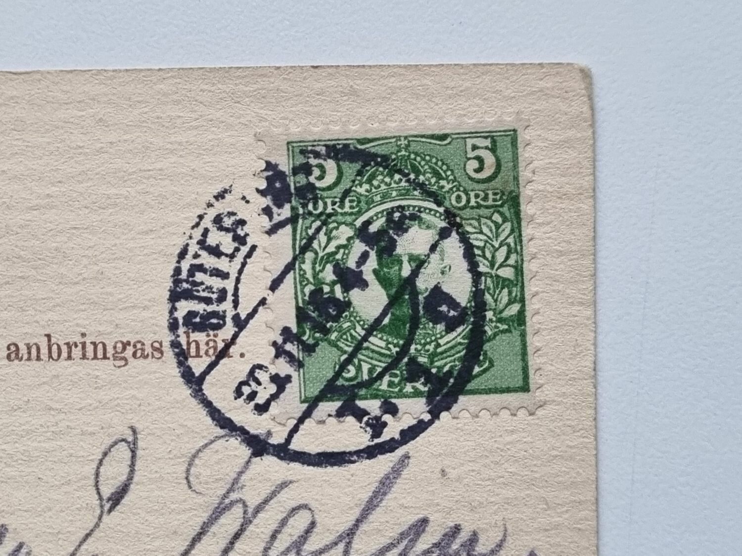 Vykort Parti af Vasaplatsen, Göteborg 1916