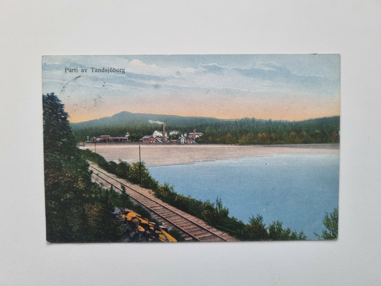 Vykort Parti av Tandsjöborg 1926