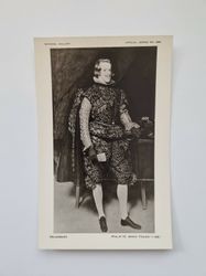 Vykort PHILIP IV. WHEN YOUNG (1129).