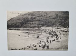 Vykort PORT-BOU. Playa y Embarcadero