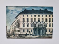 Vykort Posthuset vid Lilla Nygatan, Stockholm