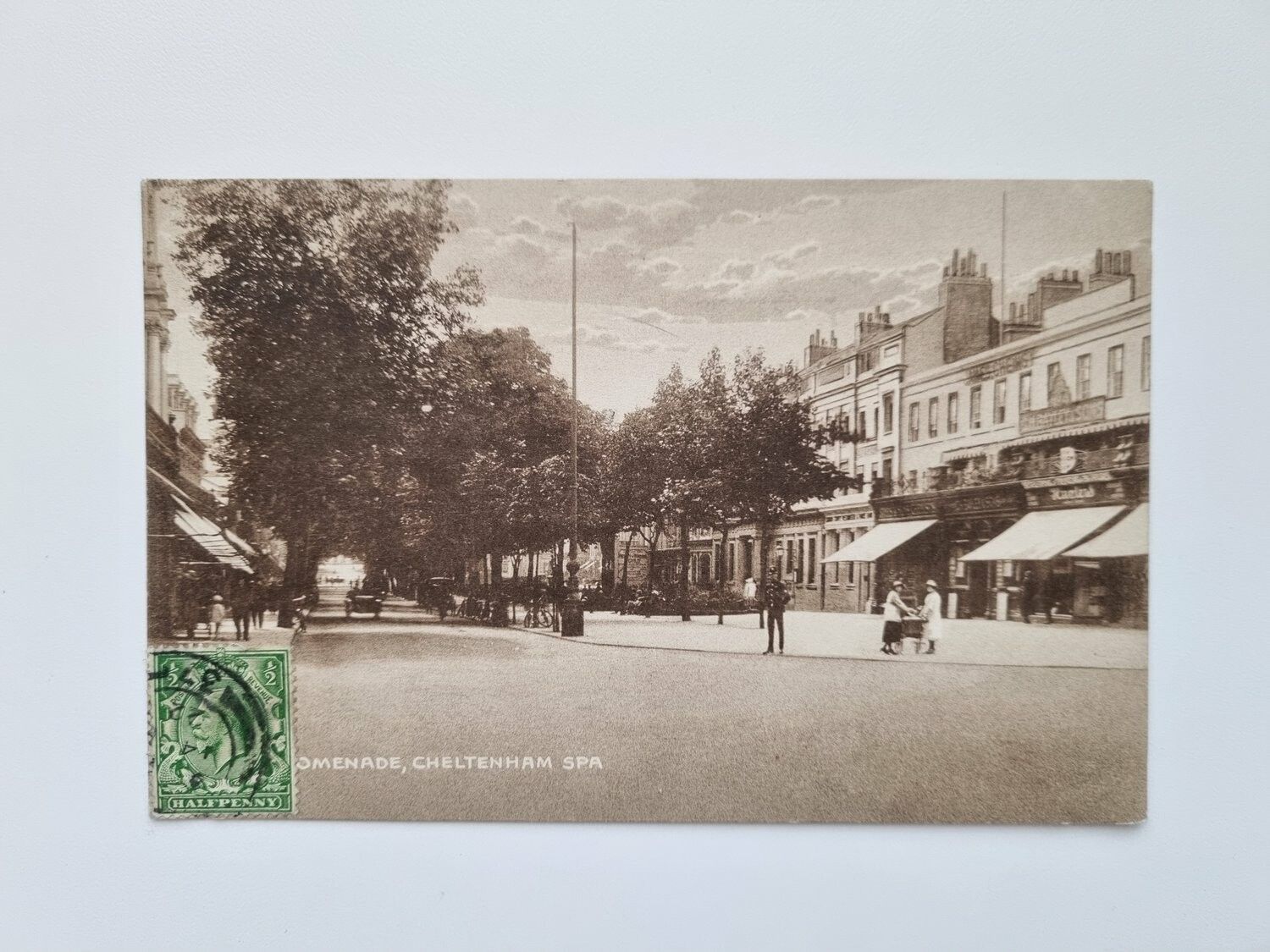 Vykort PROMENADE, CHELTENHAM SPA